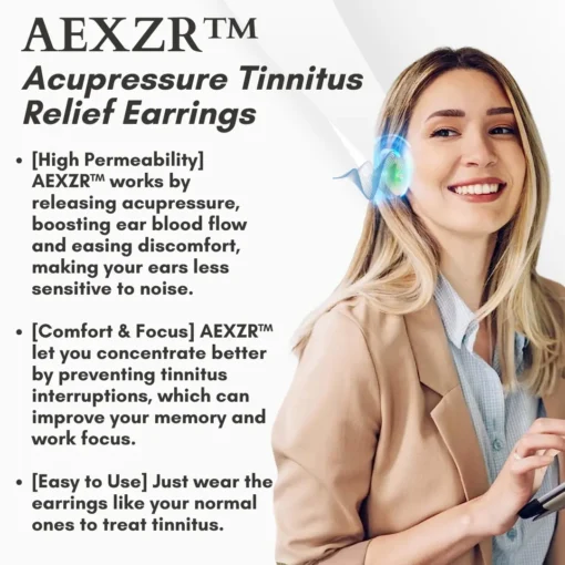 AEXZR™ Acupressure Tinnitus Relief Earrings