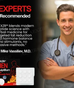 AEXZR® Men SculptBurn Herbal Microneedle Patch