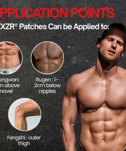 AEXZR® Men SculptBurn Herbal Microneedle Patch