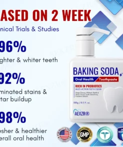 AEXZR® Baking Soda Oral Health Toothpaste