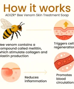 AEXZR® Bee Venom Skin Treatment Soap