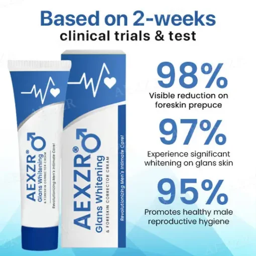 AEXZR® Glans Whitening & Foreskin Corrector Cream