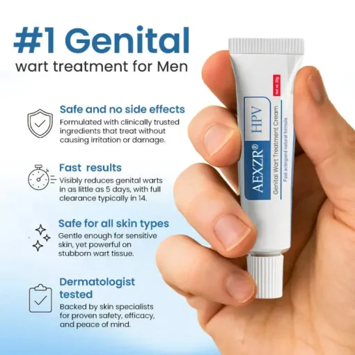 AEXZR® HPV Genital Wart Treatment Cream