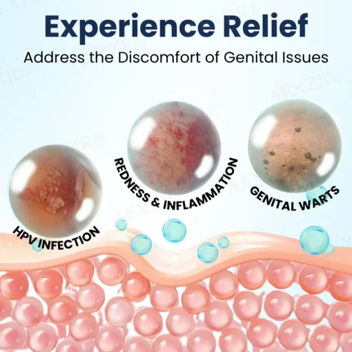 AEXZR® HPV Genital Warts Treatment Shower Gel