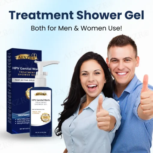 AEXZR® HPV Genital Warts Treatment Shower Gel