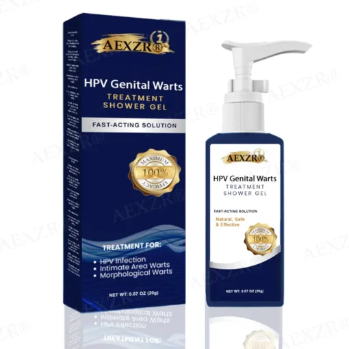 AEXZR® HPV Genital Warts Treatment Shower Gel