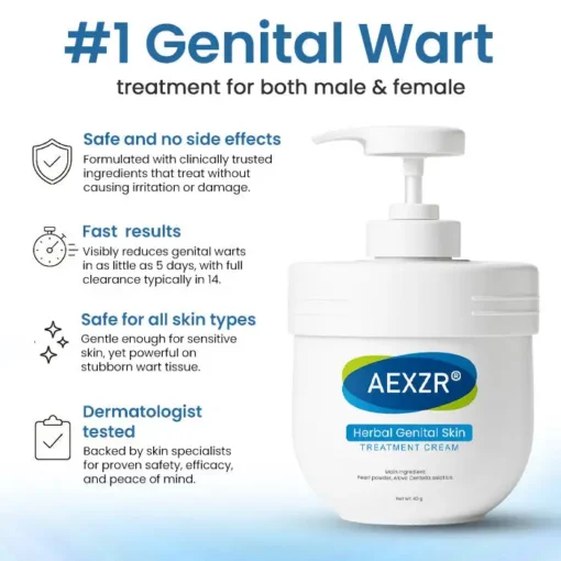 AEXZR® Herbal Genital Skin Treatment Cream