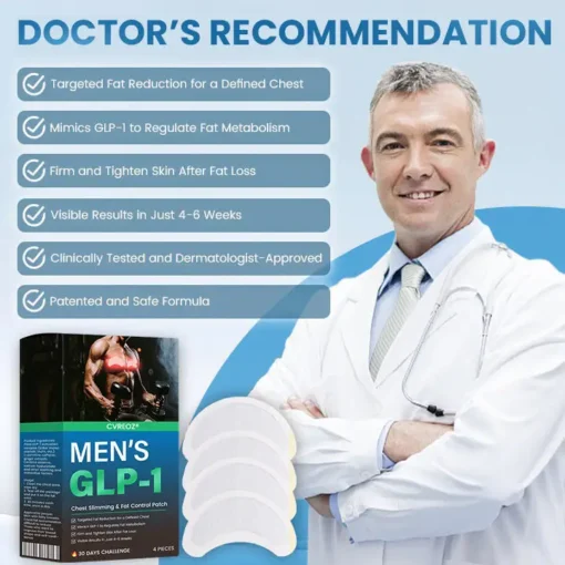 AEXZR® Men’s GLP-1 Chest Slimming & Fat Control Patch