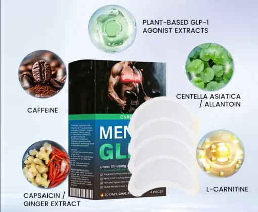 AEXZR® Men’s GLP-1 Chest Slimming & Fat Control Patch