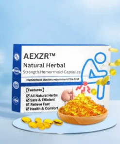 AEXZR™ Natural Herbal Strength Hemorrhoid Capsules