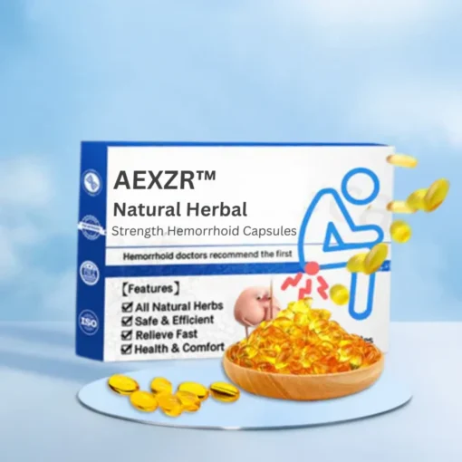 AEXZR™ Natural Herbal Strength Hemorrhoid Capsules