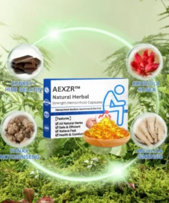 AEXZR™ Natural Herbal Strength Hemorrhoid Capsules