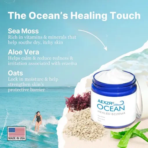AEXZR® Ocean Healed Eczema Soothing Cream