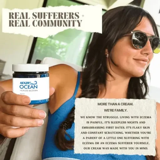 AEXZR® Ocean Healed Eczema Soothing Cream