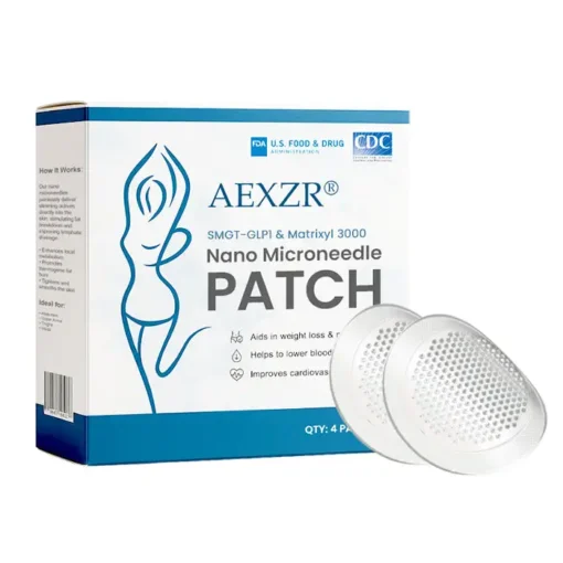 AEXZR® SMGT-GLP1 & Matrixyl 3000 Nano Microneedle Patch