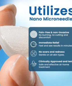 AEXZR® SMGT-GLP1 & Matrixyl 3000 Nano Microneedle Patch