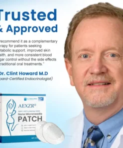 AEXZR® SMGT-GLP1 & Matrixyl 3000 Nano Microneedle Patch