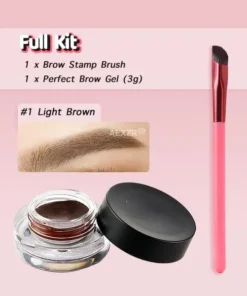 Aexzr® 4D Hair Stroke Brow Stamp Brush