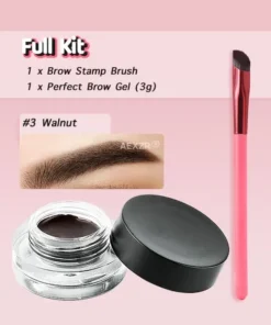 Aexzr® 4D Hair Stroke Brow Stamp Brush