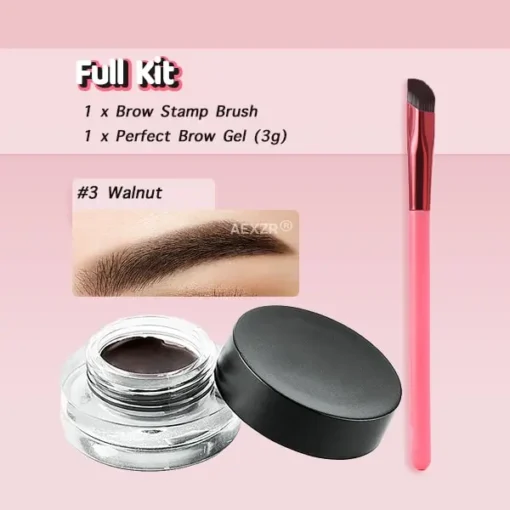 Aexzr® 4D Hair Stroke Brow Stamp Brush