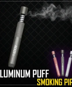 AEXZR® Aluminum Puff Smoking Pipe