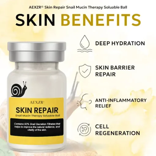 AEXZR® Skin Repair Snail Mucin Therapy Soluble Ball