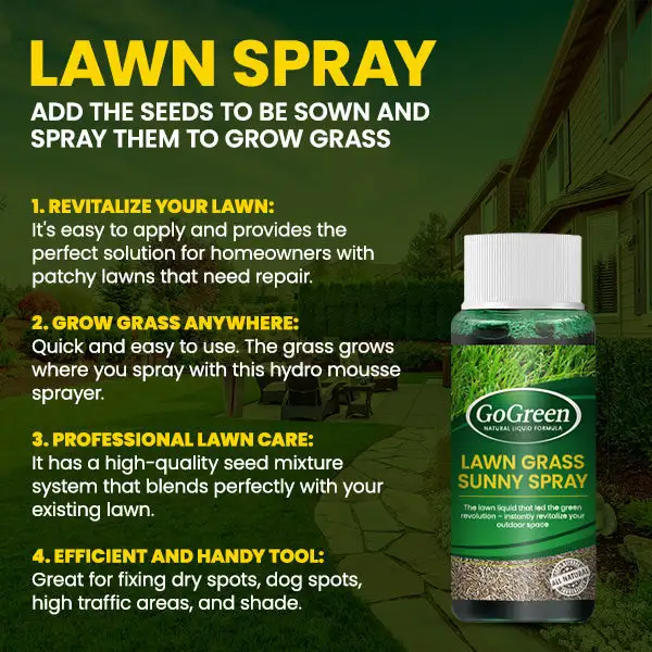 AEXZR® GoGreen Lawn Grass Sunny Spray