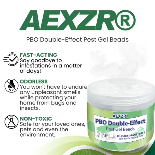AEXZR® PBO Double-Effect Pest Gel Beads