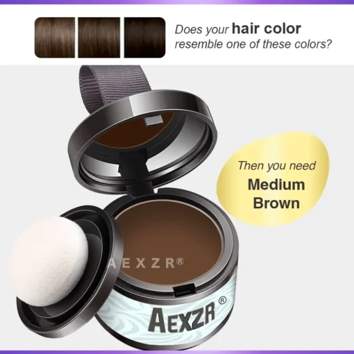 Aexzr® Multi-Purpose Instant Coverage Hairline Powder