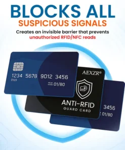 AEXZR® Anti-RFID Guard Card