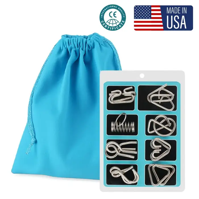 AEXZR® 3D Metal Challenge Puzzle Toy