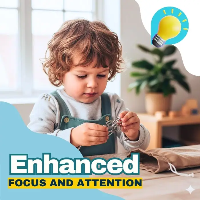 AEXZR® 3D Metal Challenge Puzzle Toy