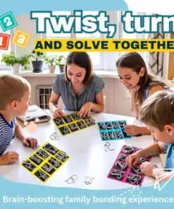 AEXZR® 3D Metal Challenge Puzzle Toy