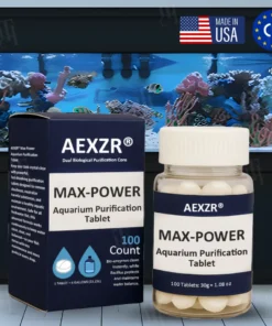 AEXZR® Max-Power Aquarium Purification Tablet