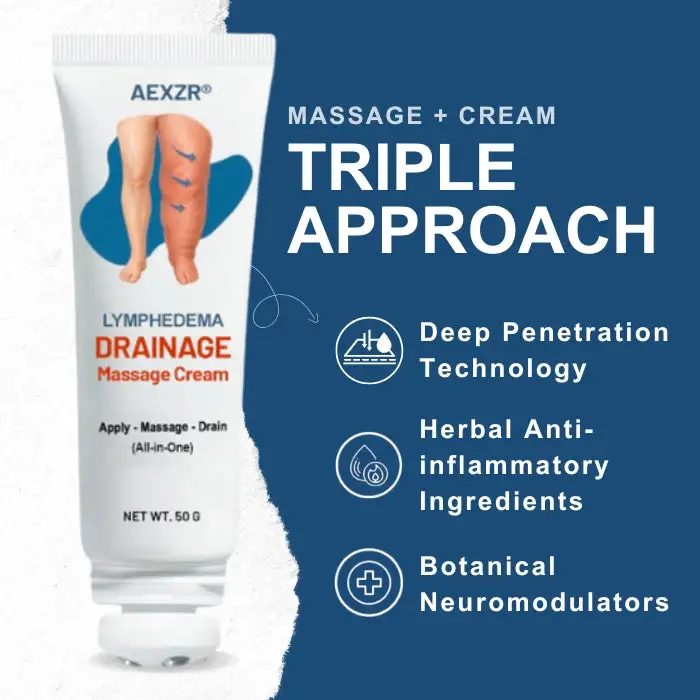 AEXZR® Advanced Lymphatic Drainage Massage Cream