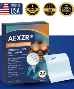 AEXZR® Nano-Microneedle Chest-Sculpt Bio-Patch (𝐉𝐮𝐬𝐭 𝐨𝐧𝐜𝐞 𝐚 𝐝𝐚𝐲, 𝐯𝐢𝐬𝐢𝐛𝐥𝐞 𝐜𝐡𝐚𝐧𝐠𝐞𝐬 𝐢𝐧 𝟕 𝑫𝐚𝐲𝐬 𝐅𝐨𝐫 𝐆𝐲𝐧𝐞𝐜𝐨𝐦𝐚𝐬𝐭𝐢𝐚, 𝐄𝐱𝐜𝐞𝐬𝐬 𝐂𝐡𝐞𝐬𝐭 𝐅𝐚𝐭, 𝐒𝐚𝐠𝐠𝐢𝐧𝐠 𝐒𝐤𝐢𝐧, 𝙇𝙊𝙊𝙎𝗘 𝗦𝗞𝗜𝗡, 𝐚𝐧𝐝 𝐦𝐨𝐫𝐞