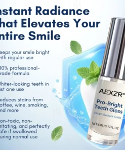 AEXZR® Pro-Bright Teeth Gloss - Instant Radiant Smile