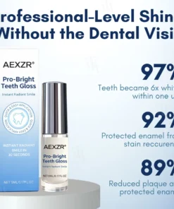 AEXZR® Pro-Bright Teeth Gloss - Instant Radiant Smile