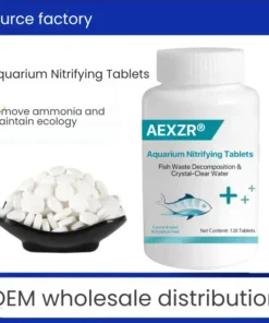 AEXZR® Aquarium Nitroglycerin. - Fish. Clear and bright water