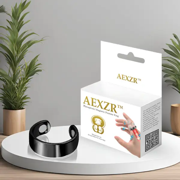 AEXZR™ Therapeutic Magnetic Prostate RingQuiet Nights, Brighter Days Ahead