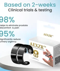 AEXZR™ Therapeutic Magnetic Prostate RingQuiet Nights, Brighter Days Ahead