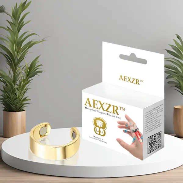 AEXZR™ Therapeutic Magnetic Prostate RingQuiet Nights, Brighter Days Ahead