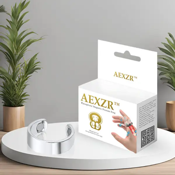 AEXZR™ Therapeutic Magnetic Prostate RingQuiet Nights, Brighter Days Ahead
