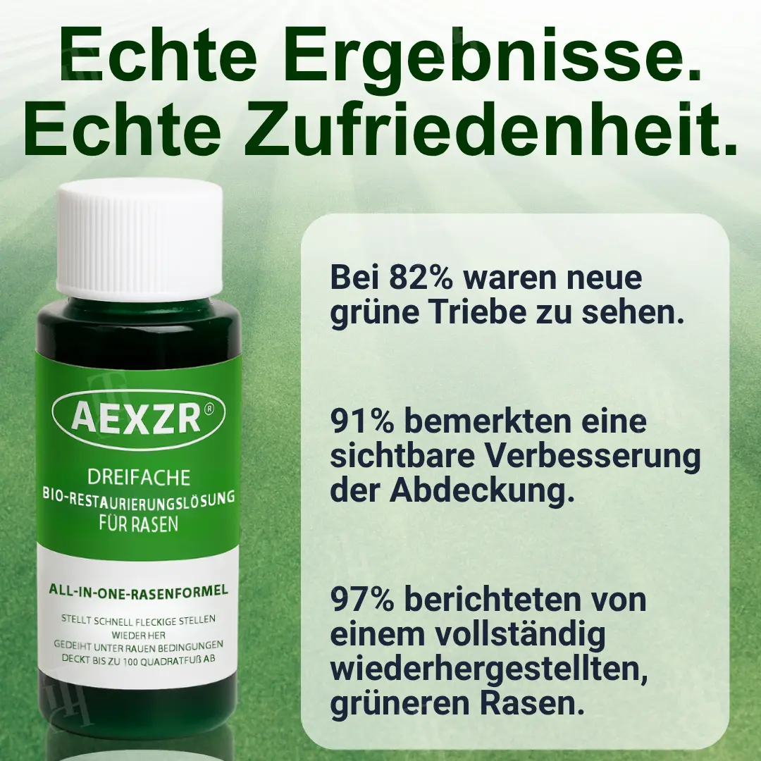 AEXZR® Dreifache Bio-Restaurierungslösung für Rasen