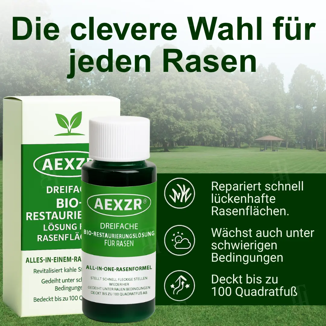 AEXZR® Dreifache Bio-Restaurierungslösung für Rasen