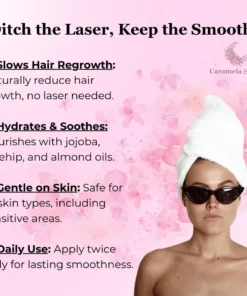 AEXZR®Pain-Free Hair Removal Alternative – Gentle, Soothing, No Harsh Chemicals