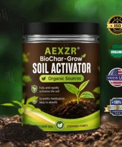 AEXZR® BioChar-Grow Soil Activator