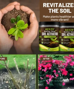 AEXZR® BioChar-Grow Soil Activator