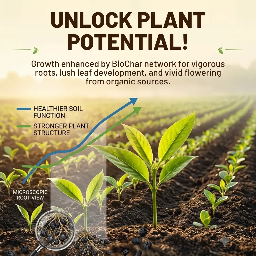 AEXZR® BioChar-Grow Soil Activator