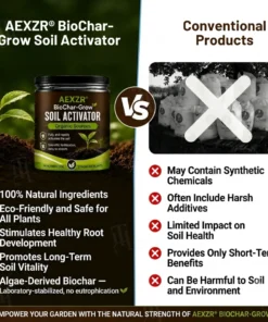 AEXZR® BioChar-Grow Soil Activator